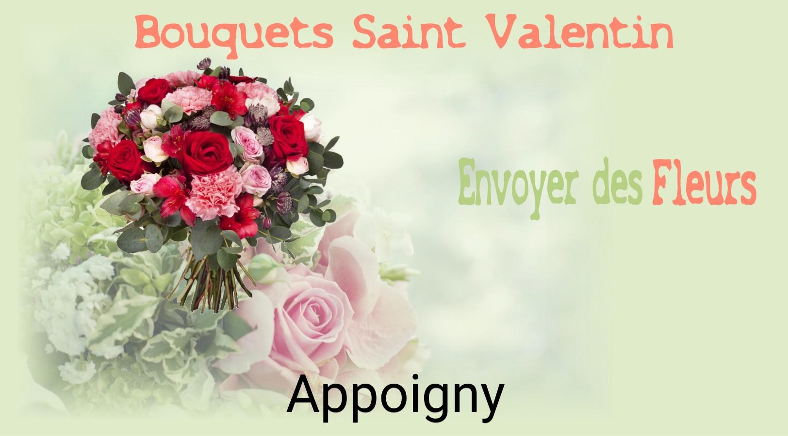 Roses de Saint-Valentin livrées à Appoigny